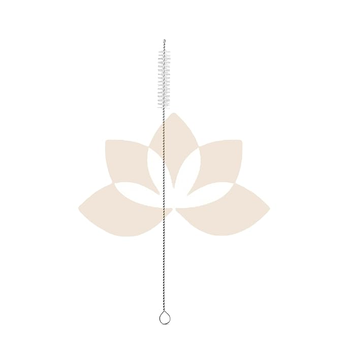Reusable Stainless Steel Metal Straws for Kids Adults with Cleaing Brush