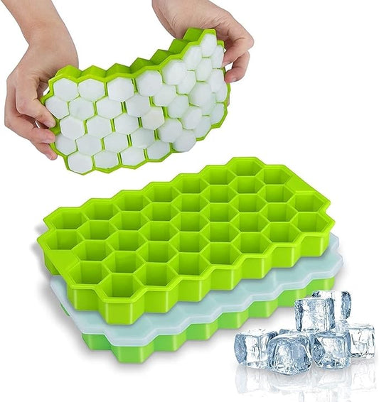 Silicone Honeycomb Shape 37 Cavity Ice Cube Tray