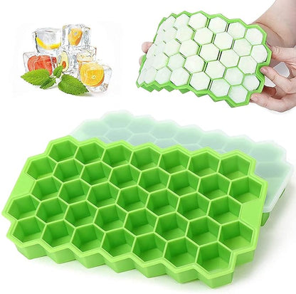 Silicone Honeycomb Shape 37 Cavity Ice Cube Tray