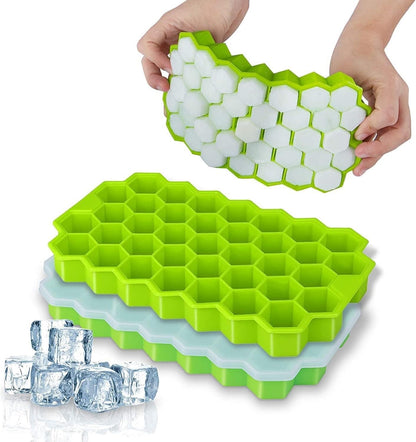 Silicone Honeycomb Shape 37 Cavity Ice Cube Tray
